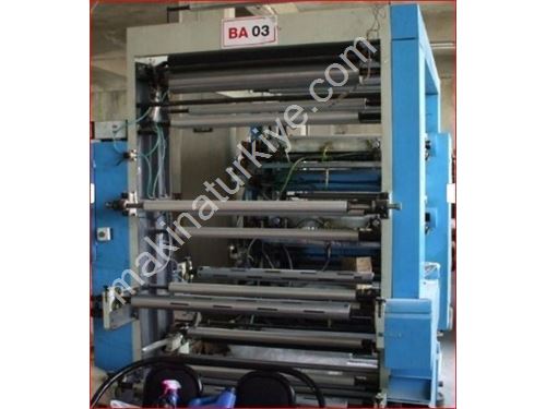 Печатная машина с керамической печатью из 6 цветов