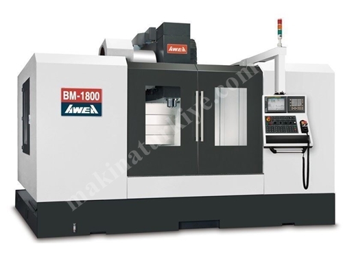 Sürtünme Kızaklı Cnc Dik İşleme Merkezi - 2000x800mm