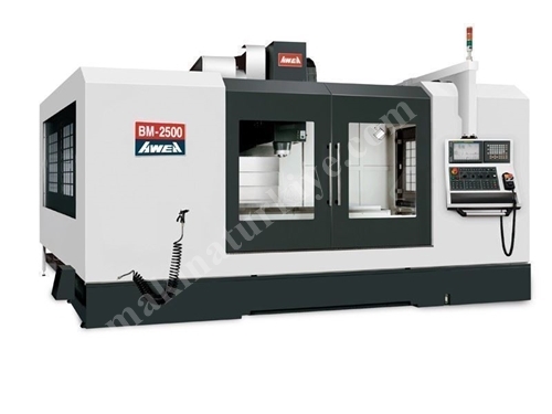 Sürtünme Kızaklı Cnc Dik İşleme Merkezi  2700x1000mm
