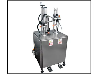 Yarı Otomatik Sıvı Dolum Makinası (Kapatmalı)