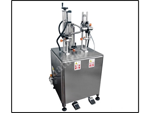 Yarı Otomatik Sıvı Dolum Makinası (Kapatmalı)