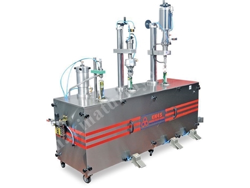 Yarı Otomatik Aerosol Dolum Makinası SET-800