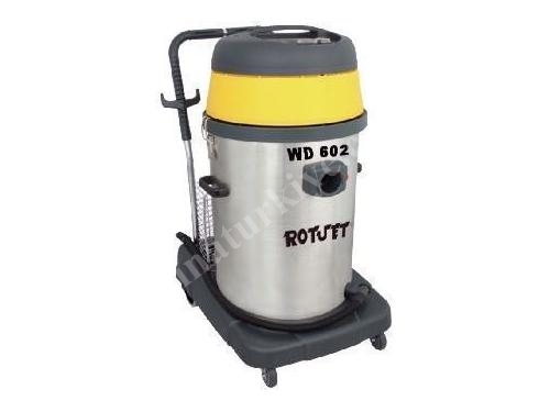 İki Motorlu Islak Kuru Vakum Süpürge 60 Litre