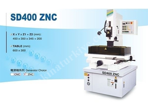 600x300 Mm Delik Delme Erezyon Tezgahı