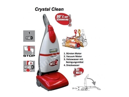 Zemin Temizleme Makinası 1015 m2 /Saat Lavor Crystal Clean