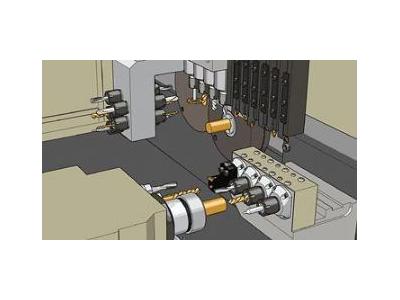 Cnc Kayar Otomat Tezgahı ( 26 Mm ) Hanwha XD26H - 2