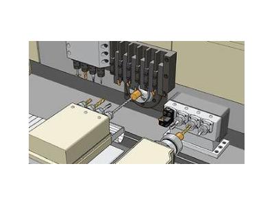 Cnc Kayar Otomat Tezgahı ( 26 Mm ) Hanwha SL26HPD - 1