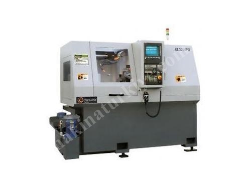 Cnc Kayar Otomat Tezgahı ( 32 Mm ) Hanwha SL32HPD
