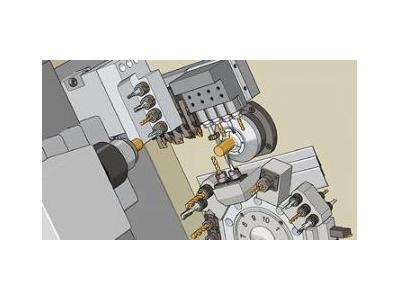 Cnc Kayar Otomat Tezgahı ( 32 Mm ) Hanwha STL 32 J - 3