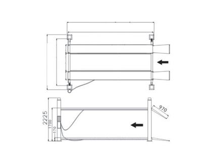 5,5 Ton 4 Sütunlu Oto Lift - 1