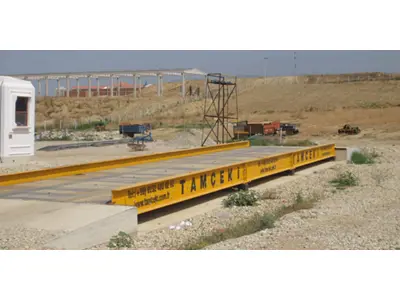Стальные платформенные весы для транспортных средств длиной 18 метров (80-100 тонн)