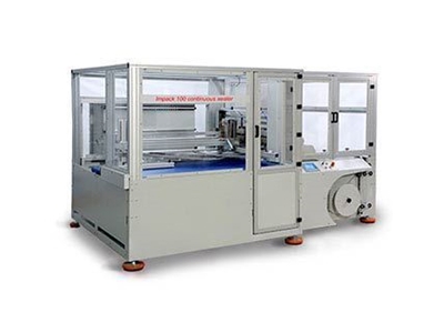 Büyük Boy Sürekli Kesim Shrink Makinası 1120 Mm