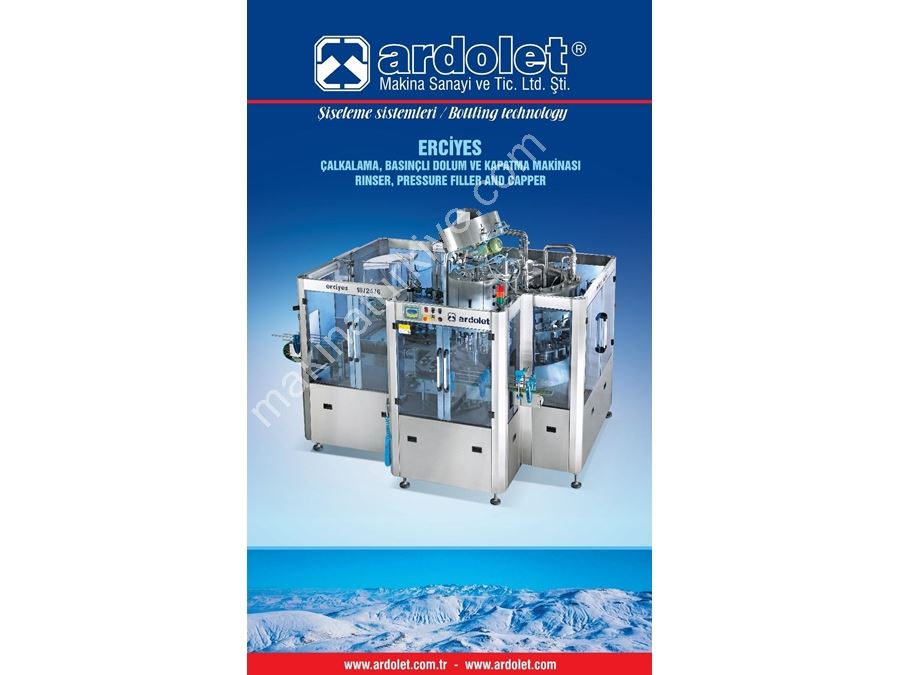 Carbonated (Cola, Soda, Mineral Water, etc.) Liquid Filling Machine