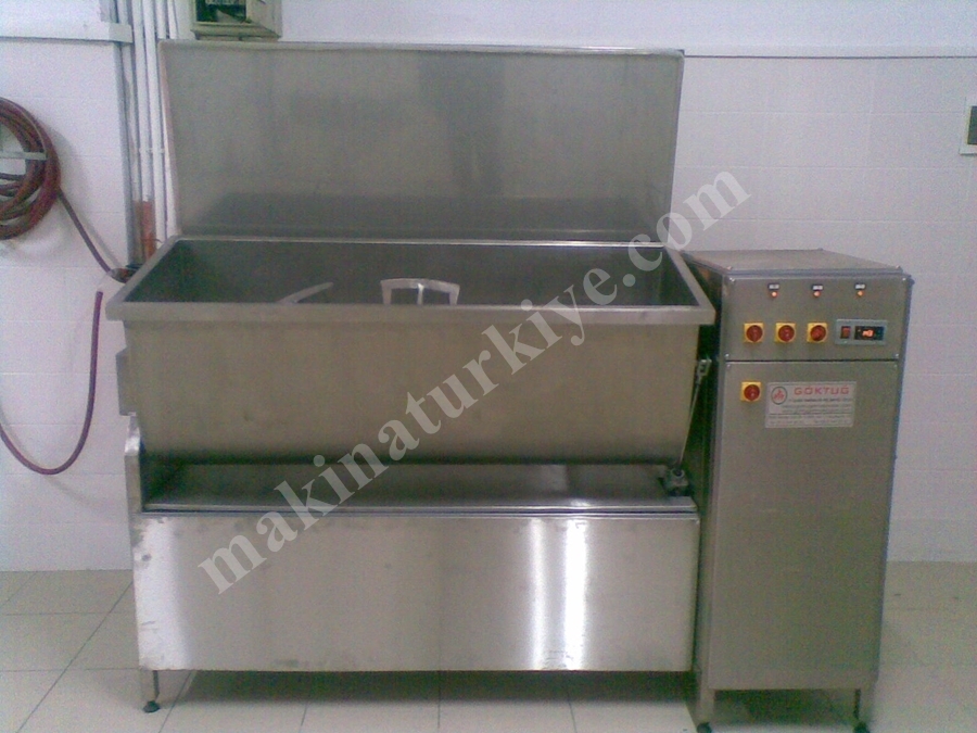 Sucuk ve Köfte Eti Hamuru Karıştırma Makinası 250 kg