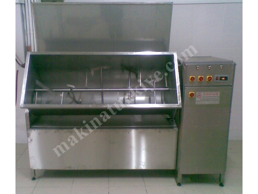 Sucuk ve Köfte Eti Hamuru Karıştırma Makinası 250 kg