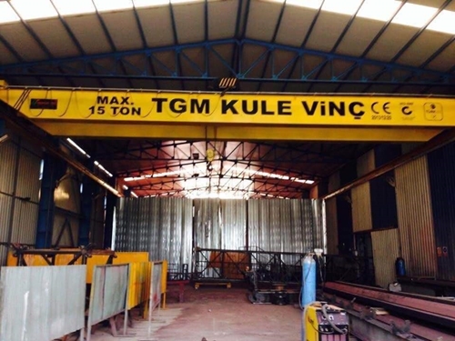 25 Ton Çift Kiriş Gezer Köprülü Vinç