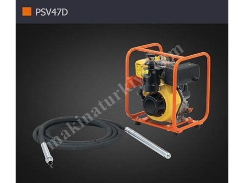 Dizel Beton Vibratörü 47 mm - Palme Makina PSV47