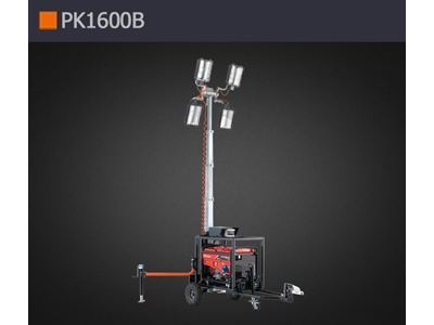 Gazolin ve Dizel Aydınlatma Kulesi - Palme Makina PK1600B - 0
