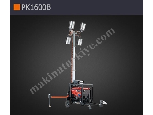 Gazolin ve Dizel Aydınlatma Kulesi - Palme Makina PK1600B