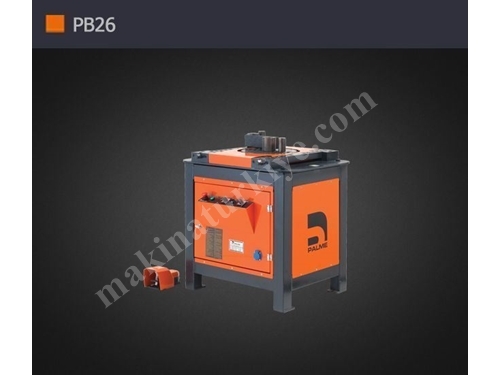 Elektrikli Demir Bükme Makinesi Max Ø26 mm - Palme Makina PB26