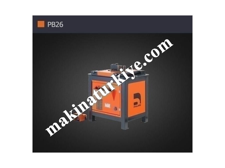 Elektrikli Demir Bükme Makinesi Max Ø26 mm - Palme Makina PB26
