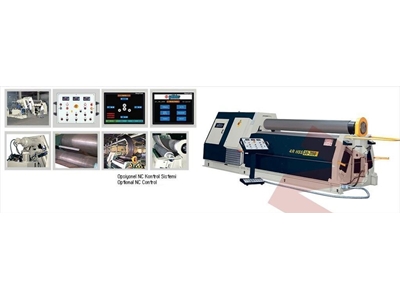 4R HSS 20-350 Hidrolik 4 Toplu Silindir Makinesi  - 0