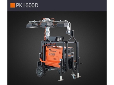 Gazolin ve Dizel Aydınlatma Kulesi - Palme Makina PK1600D - 0