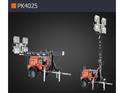 Gazolin ve Dizel Aydınlatma Kulesi - Palme Makina PK4025 - 0