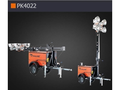 Gazolin ve Dizel Aydınlatma Kulesi - Palme Makina PK4022