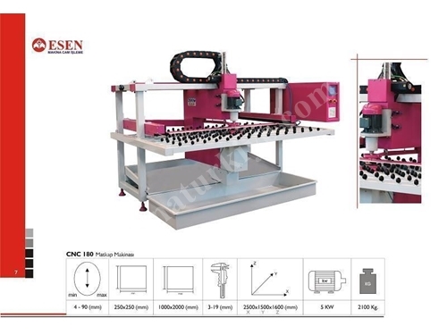 Esen Matkap Makinesi / Esen Cnc 180