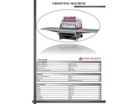 Machine de canal de surface / Esen He 805