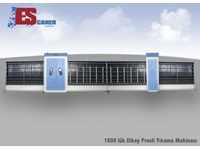 Presli Dikey Presli Cam Yıkama Hattı - 4 Fırçalı ( 1600 x 3210 mm )