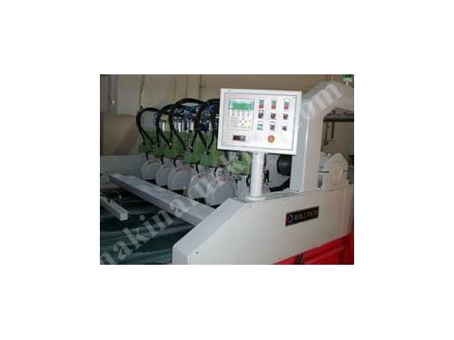 Vacuum System Fully Automatic Belted Tile Sizing Machine / Rolltech Tm-2