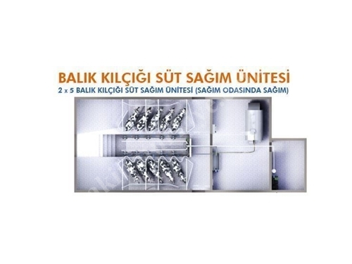 2 x 5 Süt Sağım Ünitesi