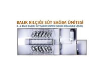 2 x 6 Balıkkılçığı Süt Sağım Makinası