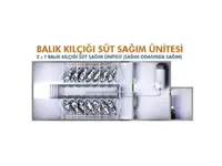 2 x 7 Süt Sağma Makinası