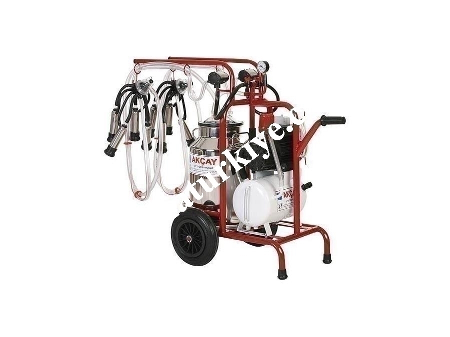 Çiftli Arabalı, Turbo Motor Sistemli Süt Sağım Makinesi / Akçay Ak-Mk-2t/S-211
