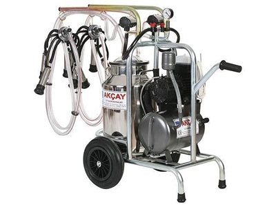 Çiftli Arabalı, Turbo Motor Sistemli Süt Sağım Makinesi - 0