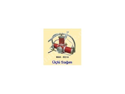 Süt Sağım Makinesi Komprasörü Yıldız MAK-013 A