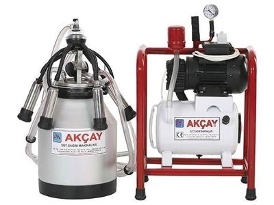 Turbo Motorlu, Tekli Sabit Sistem Süt Sağım Makinesi - 0
