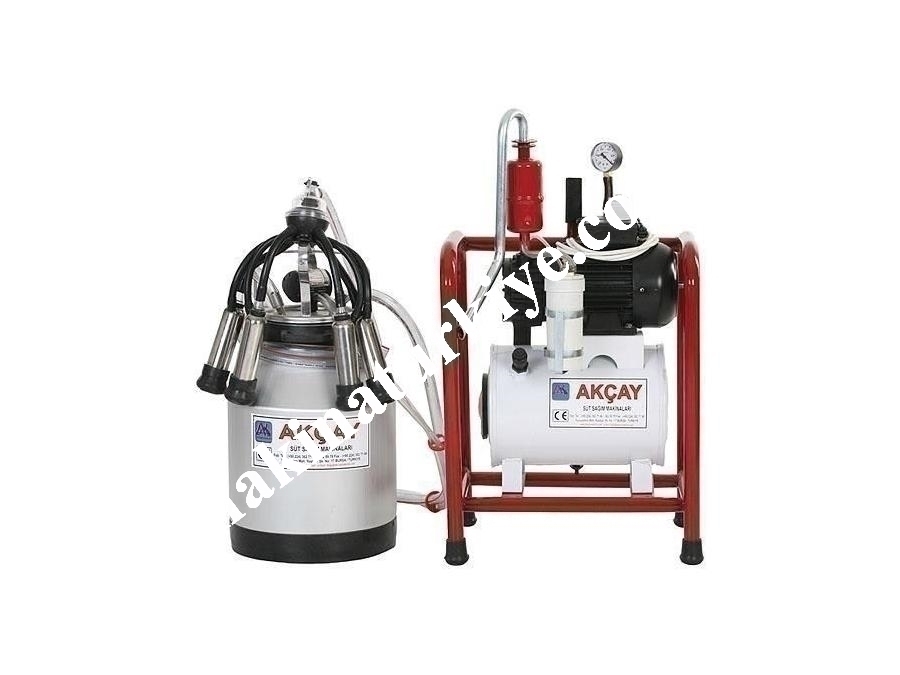 Akçay Tekli Süt Sağım Makinesi AK-MK-1Y/SS-601