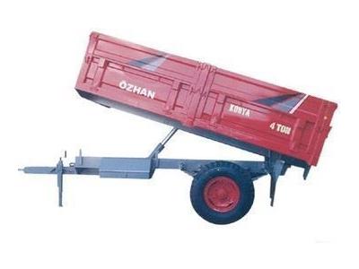 Tek Dingilli Damperli Römork 4 Ton - 0