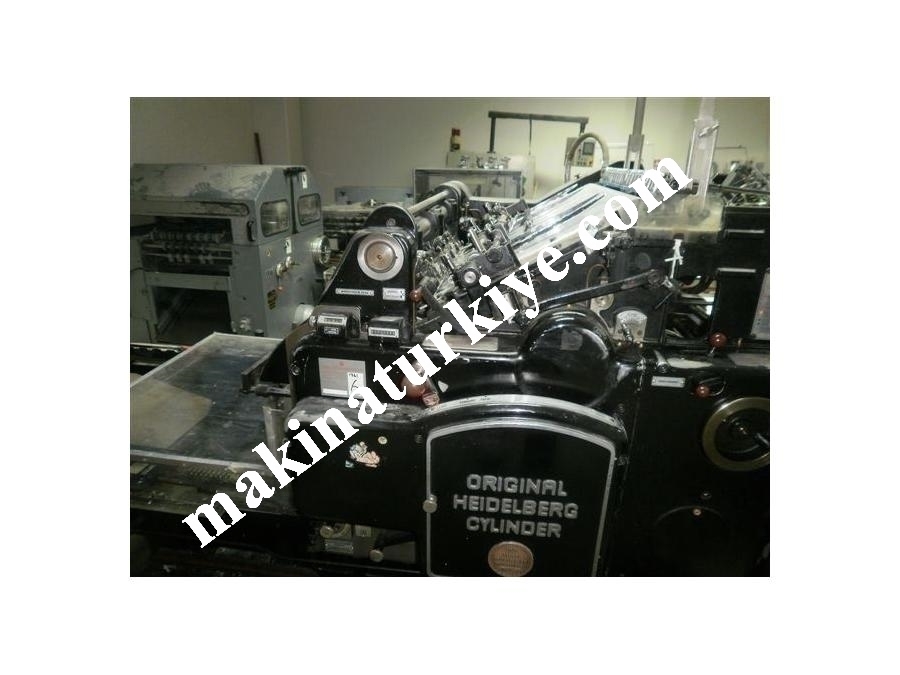 Kesim Makinası 1958 Model / Heidelberg Cylınder