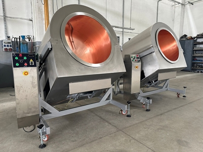60 Kg/ H Nuts sugar coating machine / Caramel Coater 