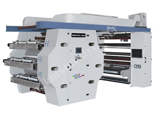 Tamburlu Flexo Baskı Makinası ( 800 Mm )