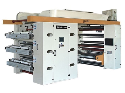 Dr Bladeli Flekso Baskı Makinası Bilgili BMS/T- 806