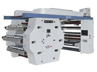 Tamburlu Flexo Baskı Makinası Bilgili BMS/TM- 806