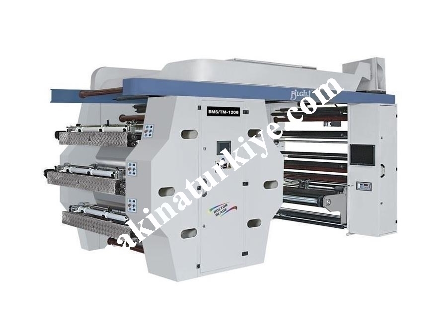 Tamburlu Flexo Baskı Makinası ( 1200 Mm )