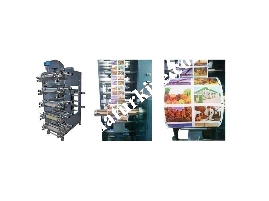 Stack Tip Flexo Baskı Makinası Uslupak U-SBM-001