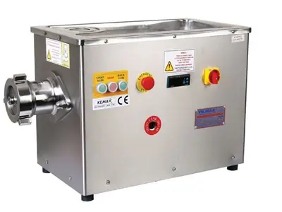 500 Kg/Hour Refrigerated Meat Grinder Machine